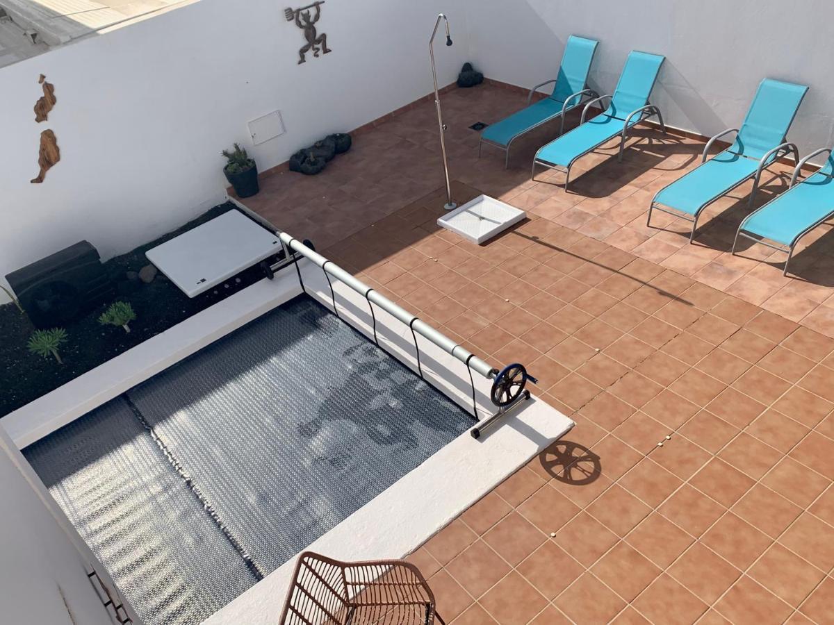 Splendid Casa Papagayo, Heated Pool, Roofterrace With Views And Wifi Villa Playa Blanca  Buitenkant foto
