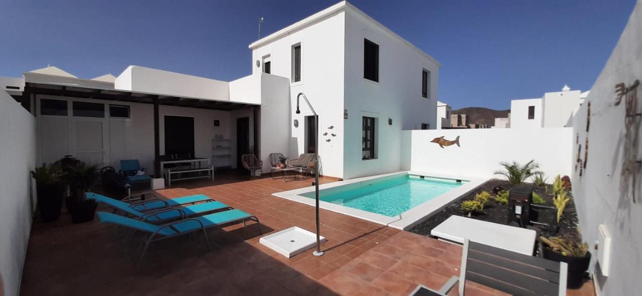 Splendid Casa Papagayo, Heated Pool, Roofterrace With Views And Wifi Villa Playa Blanca  Buitenkant foto